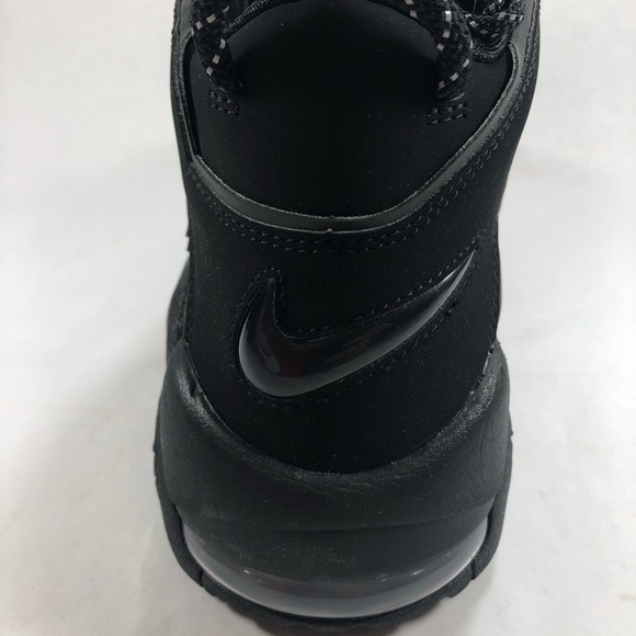Nike More Uptempo Incognito Triple Black Sneakers - Picture 4 of 8